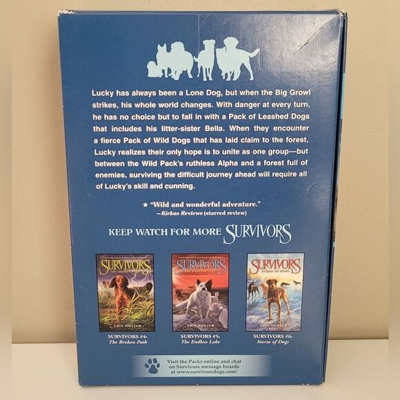 Survivors Book Set Erin Hunter Warriors Author Books 1-3 #481 - Picture 4 of 12